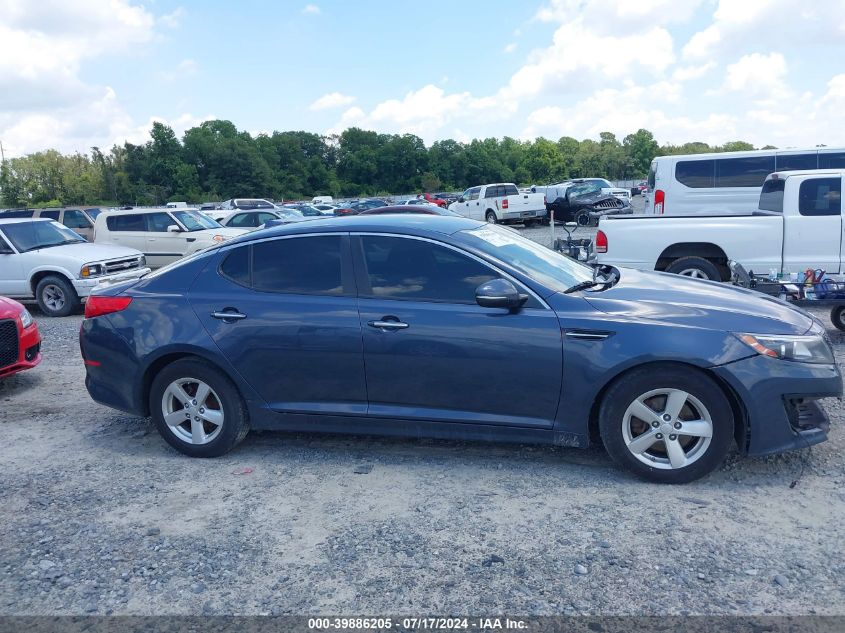 2015 Kia Optima Lx VIN: KNAGM4A78F5544972 Lot: 39886205