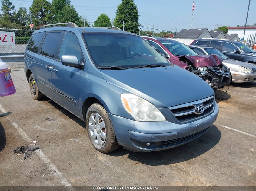 2007 Hyundai Entourage Gls/Limited/Se VIN: KNDMC233776041601 Lot: 39886216
