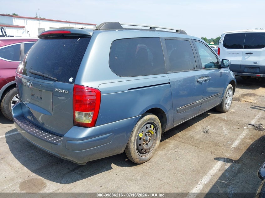 2007 Hyundai Entourage Gls/Limited/Se VIN: KNDMC233776041601 Lot: 39886216