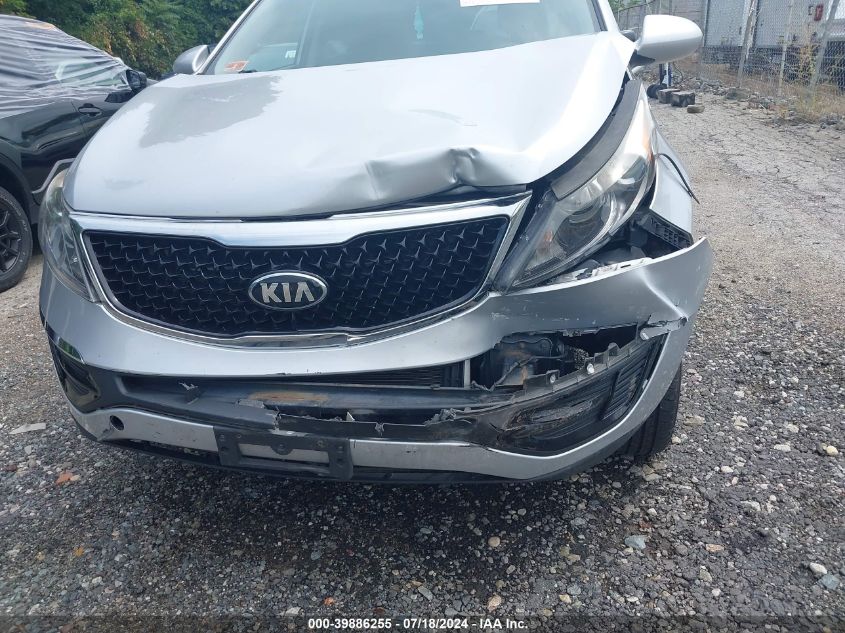 2016 Kia Sportage Lx VIN: KNDPBCAC7G7850552 Lot: 39886255