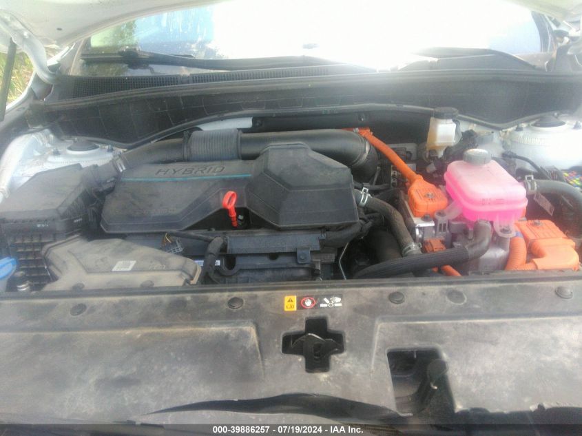 2022 Hyundai Santa Fe Hybrid Sel Premium VIN: KM8S3DA11NU044647 Lot: 39886257