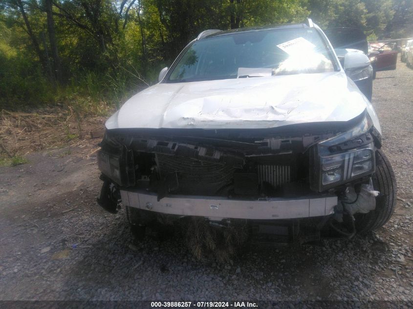 2022 Hyundai Santa Fe Hybrid Sel Premium VIN: KM8S3DA11NU044647 Lot: 39886257