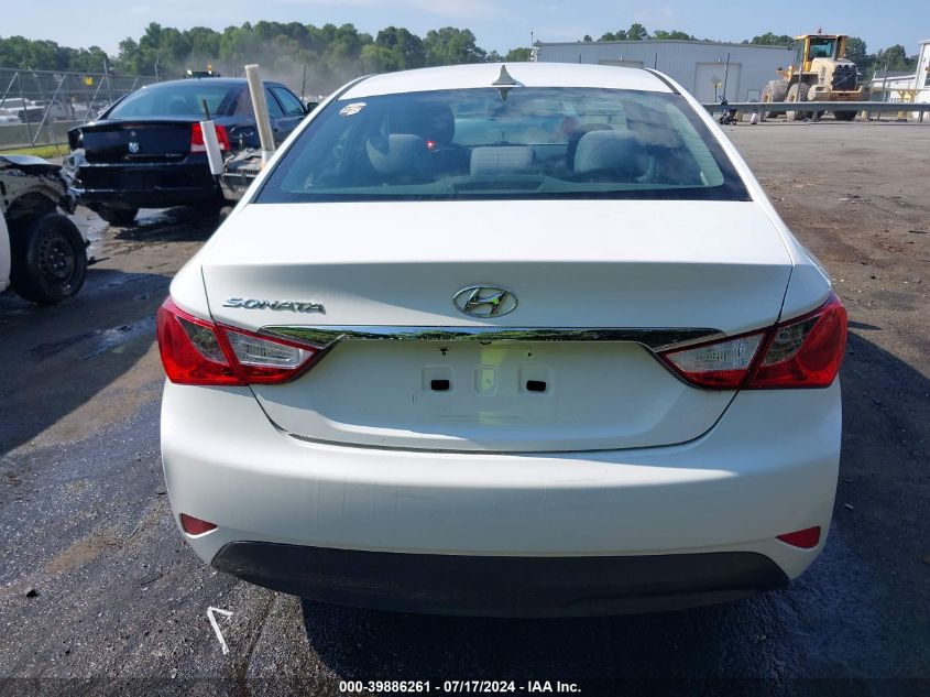 2014 Hyundai Sonata Gls VIN: 5NPEB4AC6EH920970 Lot: 39886261