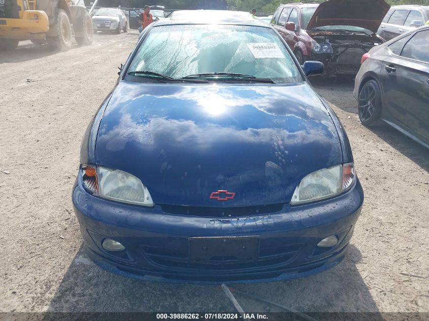 2002 Chevrolet Cavalier Z24 VIN: 1G1JH12F227431625 Lot: 39886262