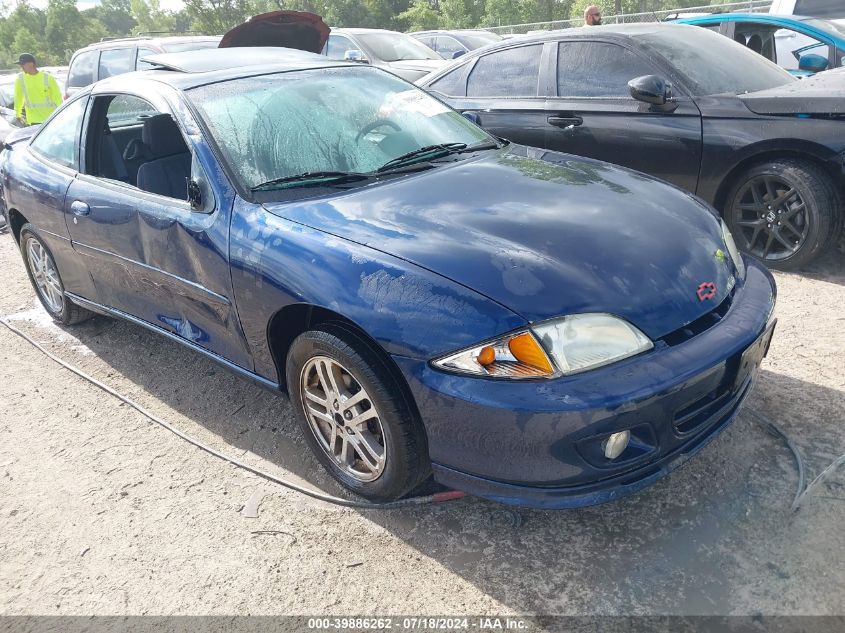 2002 Chevrolet Cavalier Z24 VIN: 1G1JH12F227431625 Lot: 39886262