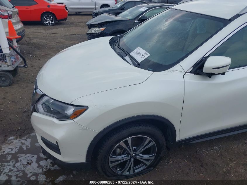 2019 Nissan Rogue Sv VIN: 5N1AT2MT9KC795378 Lot: 39886283