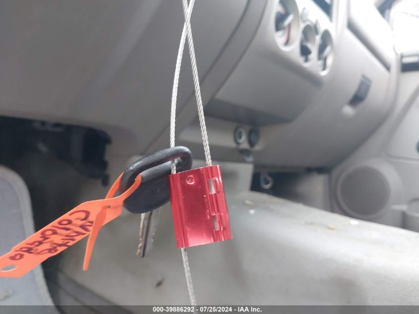 2007 Chevrolet Colorado VIN: 1GCCS149078121757 Lot: 39886292