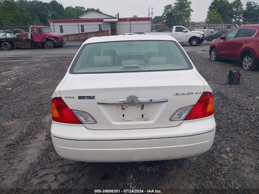 2000 Toyota Avalon Xls VIN: 4T1BF28BXYU063776 Lot: 39886301