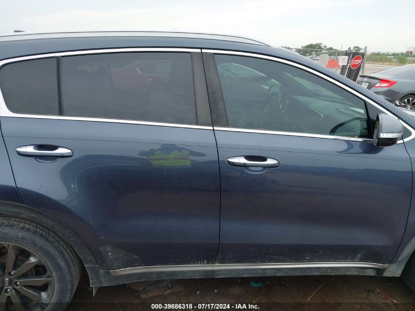 2018 Kia Sportage Ex VIN: KNDPN3AC0J7477188 Lot: 39886318