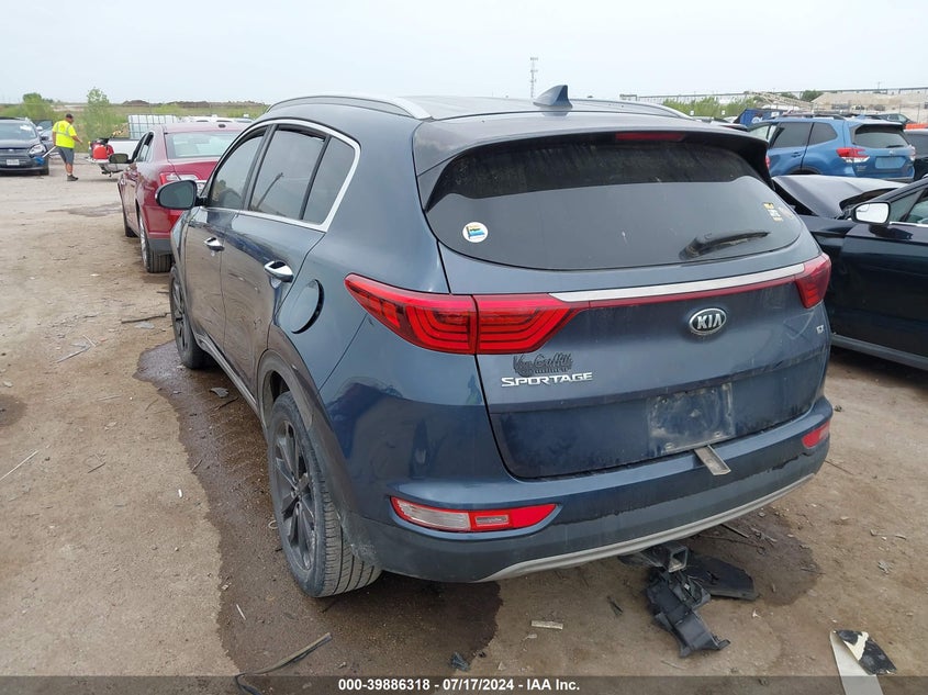 VIN KNDPN3AC0J7477188 2018 KIA SPORTAGE EX