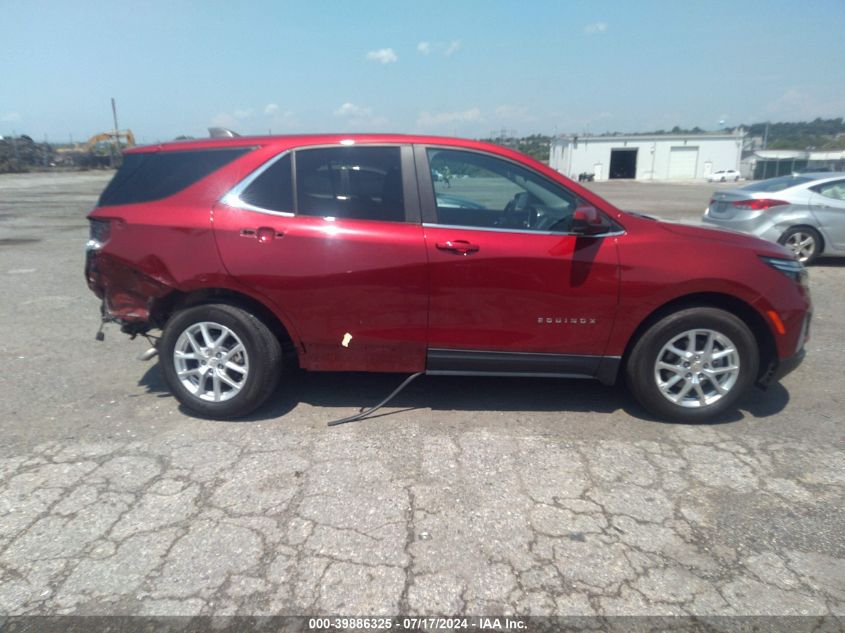 2022 Chevrolet Equinox Fwd Lt VIN: 3GNAXKEV5NL180822 Lot: 39886325