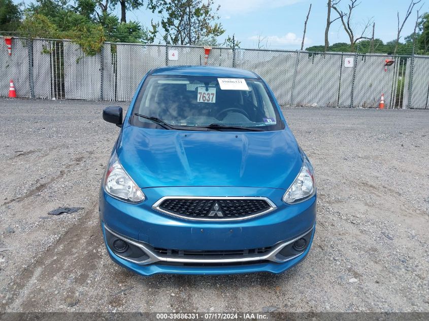 2019 Mitsubishi Mirage Le VIN: ML32A5HJ6KH006585 Lot: 39886331