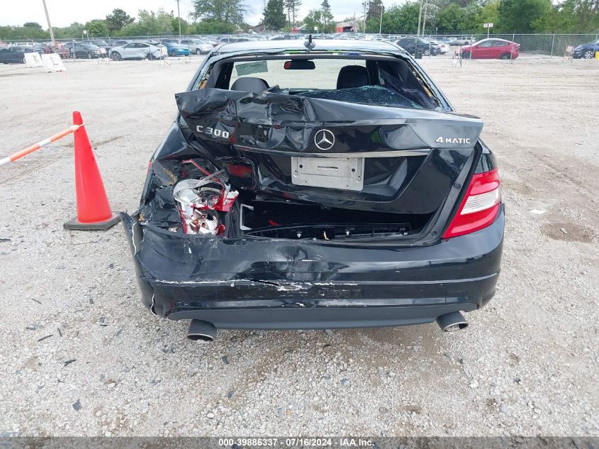 2011 Mercedes-Benz C 300 Luxury 4Matic/Sport 4Matic VIN: WDDGF8BB6BR140875 Lot: 39886337