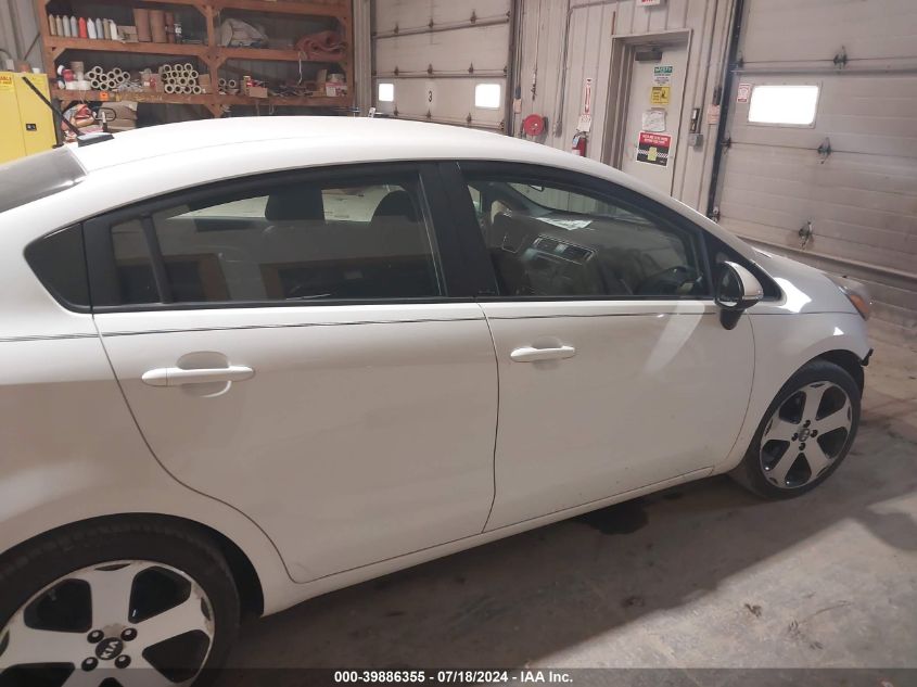 2012 Kia Rio Sx VIN: KNADN4A34C6058131 Lot: 39886355