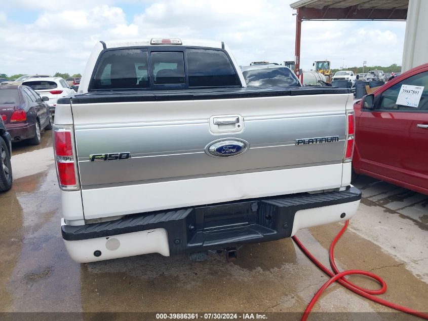 2012 Ford F-150 Platinum VIN: 1FTFW1ET9CFB61577 Lot: 39886361