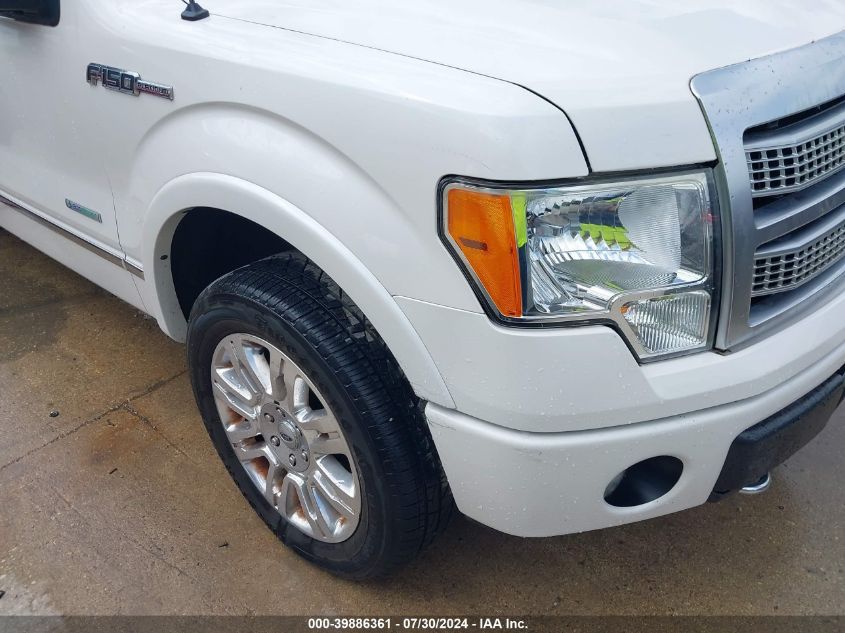 2012 Ford F-150 Platinum VIN: 1FTFW1ET9CFB61577 Lot: 39886361