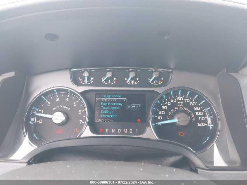 2012 Ford F-150 Platinum VIN: 1FTFW1ET9CFB61577 Lot: 39886361