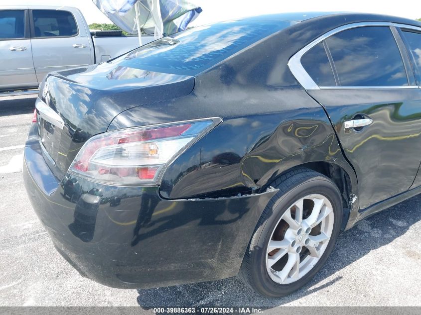 2013 Nissan Maxima 3.5 S VIN: 1N4AA5AP6DC830308 Lot: 39886363