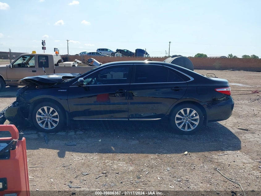 2017 TOYOTA CAMRY HYBRID XLE - 4T1BD1FK9HU214352