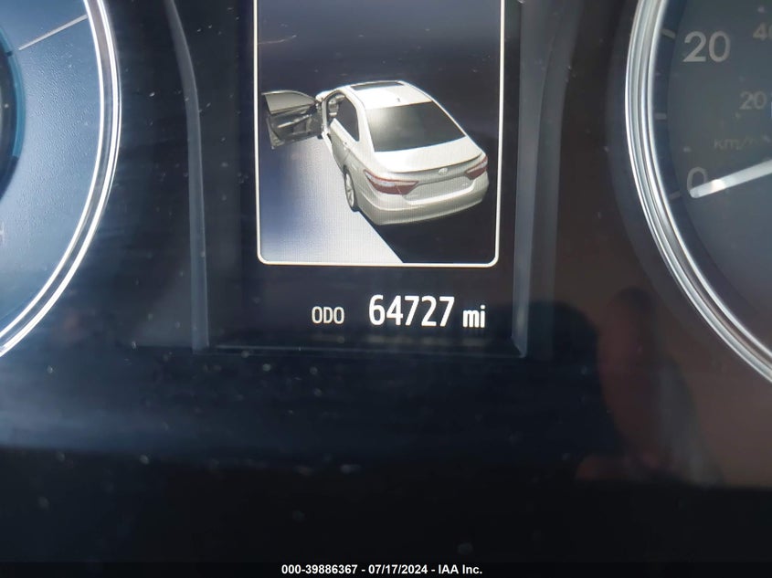 2017 TOYOTA CAMRY HYBRID XLE - 4T1BD1FK9HU214352