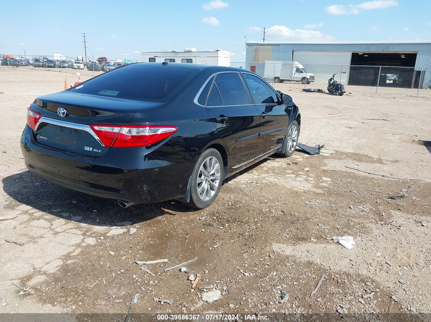 2017 TOYOTA CAMRY HYBRID XLE - 4T1BD1FK9HU214352