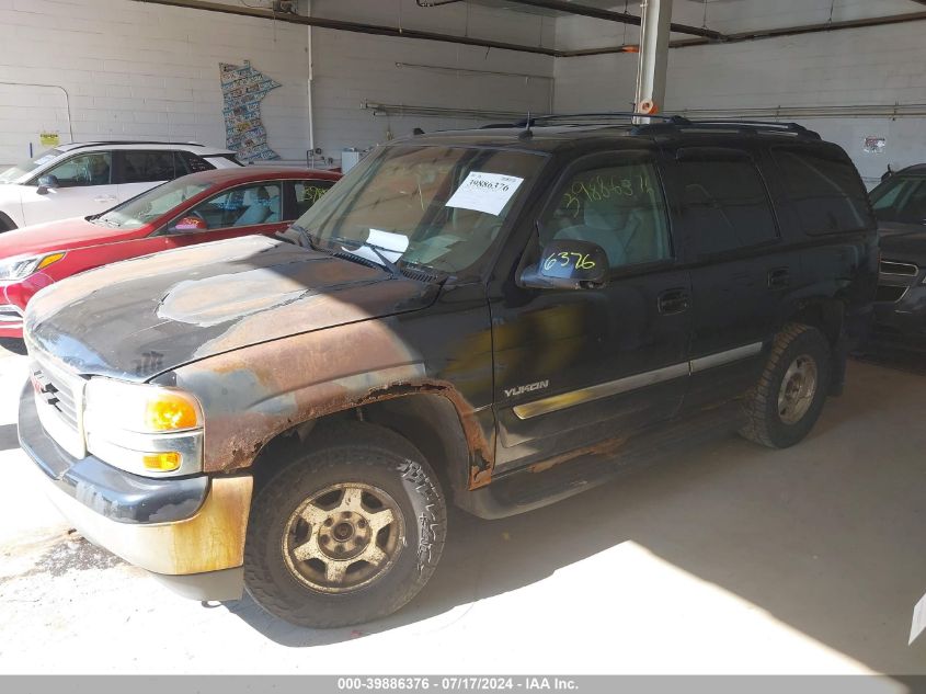 2004 GMC Yukon Sle VIN: 1GKEK13Z14R140600 Lot: 39886376