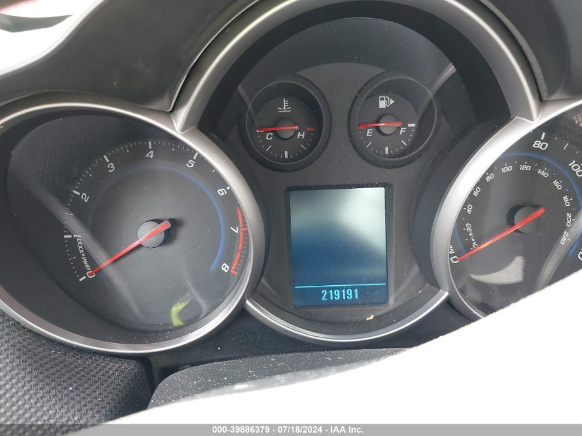 2011 Chevrolet Cruze 1Lt VIN: 1G1PF5S96B7143852 Lot: 39886379