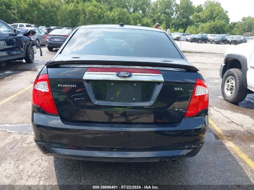 2012 Ford Fusion Sel VIN: 3FAHP0JA7CR437199 Lot: 39886401