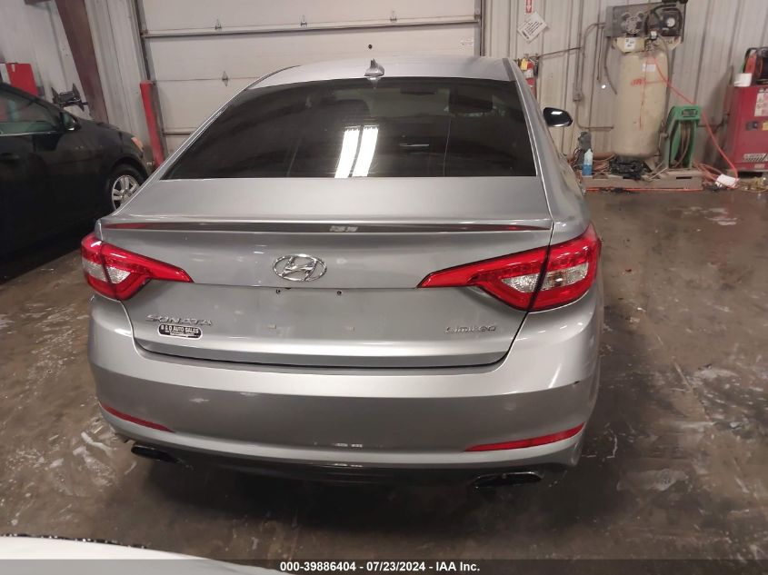 2017 Hyundai Sonata Limited VIN: 5NPE34AF1HH553150 Lot: 39886404