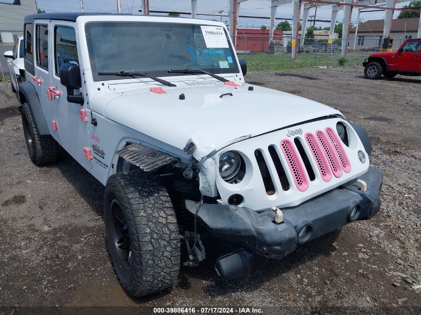 2016 Jeep Wrangler Unlimited Sport VIN: 1C4BJWDG5GL134351 Lot: 39886416