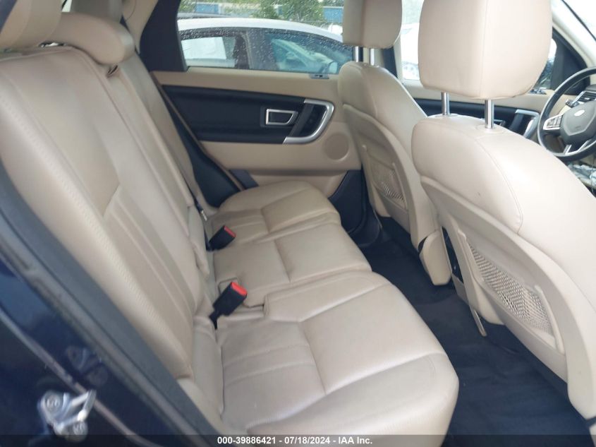 2016 Land Rover Discovery Sport Hse VIN: SALCR2BG9GH588526 Lot: 39886421