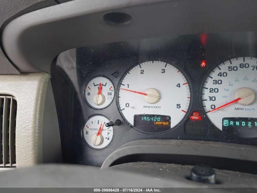 2003 Dodge Ram 2500 Slt/Laramie/St VIN: 3D7KA28673G805655 Lot: 39886428