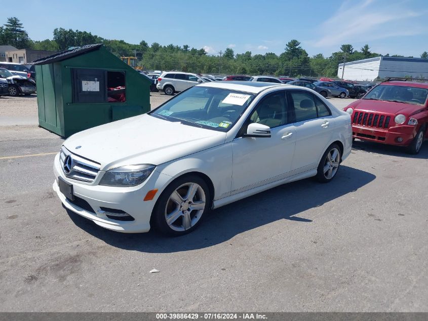 WDDGF8BB1BR152335 | 2011 MERCEDES-BENZ C 300