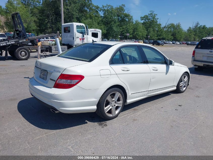 WDDGF8BB1BR152335 | 2011 MERCEDES-BENZ C 300