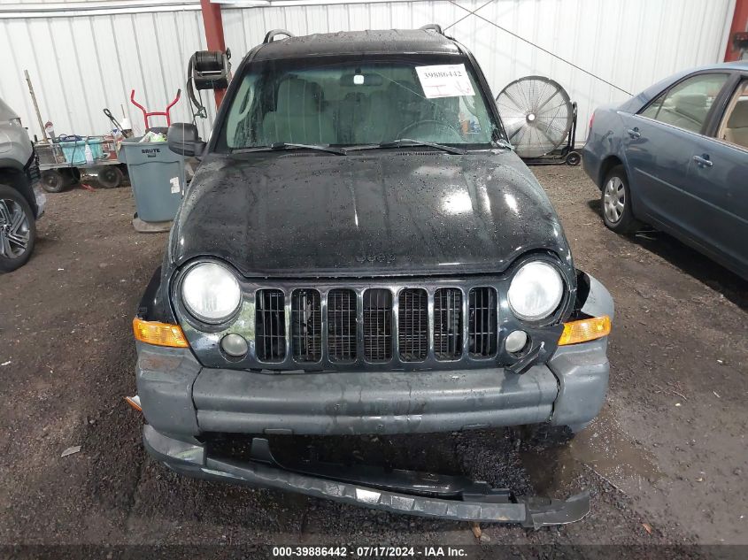 2006 Jeep Liberty Sport VIN: 1J4GL48K66W179924 Lot: 39886442