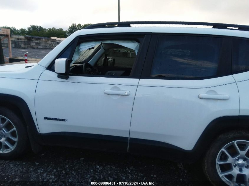 2019 Jeep Renegade Latitude Fwd VIN: ZACNJABB3KPK08858 Lot: 39886451