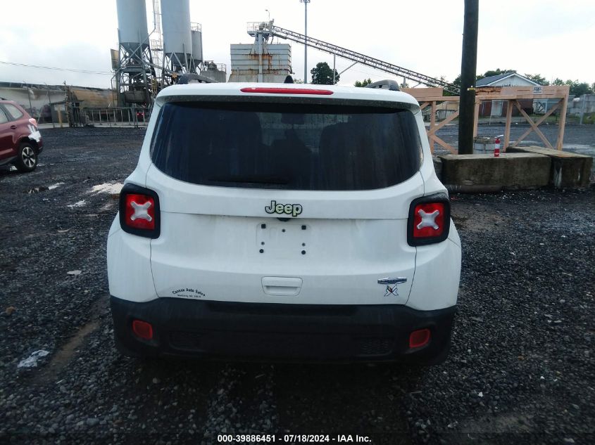 2019 Jeep Renegade Latitude Fwd VIN: ZACNJABB3KPK08858 Lot: 39886451