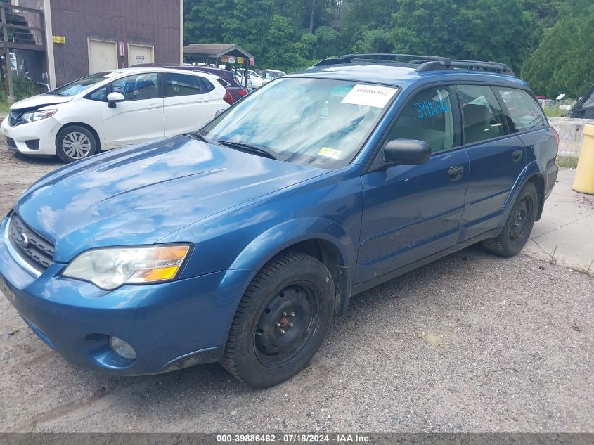 4S4BP61C176313917 | 2007 SUBARU OUTBACK