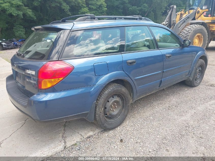 4S4BP61C176313917 | 2007 SUBARU OUTBACK