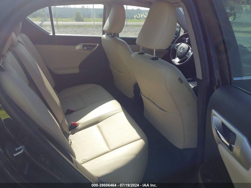 2012 Lexus Ct 200H Premium VIN: JTHKD5BH3C2073612 Lot: 39886464