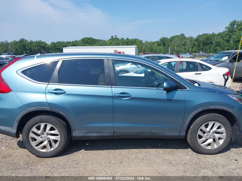 2015 Honda Cr-V Ex VIN: 2HKRM4H55FH612726 Lot: 39886465
