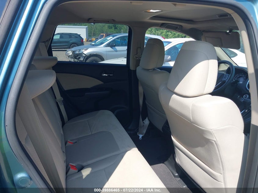 2015 Honda Cr-V Ex VIN: 2HKRM4H55FH612726 Lot: 39886465