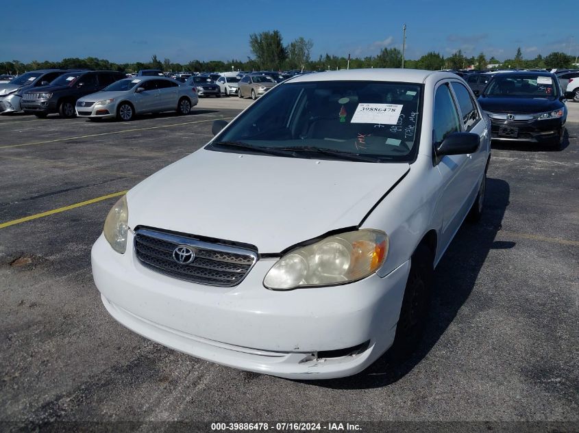 2008 Toyota Corolla Ce VIN: 1NXBR32E78Z991853 Lot: 39886478