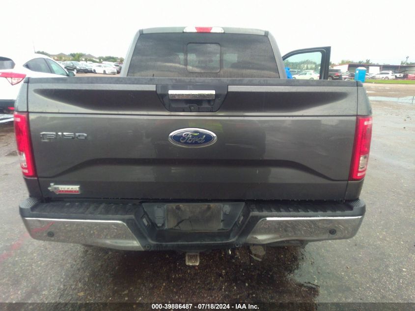 2016 Ford F150 Supercrew VIN: 1FTEW1CG8GKE01216 Lot: 39886487