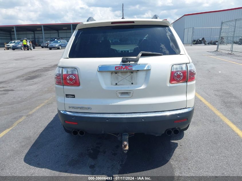 2010 GMC Acadia Slt-1 VIN: 1GKLRMED1AJ124865 Lot: 39886493