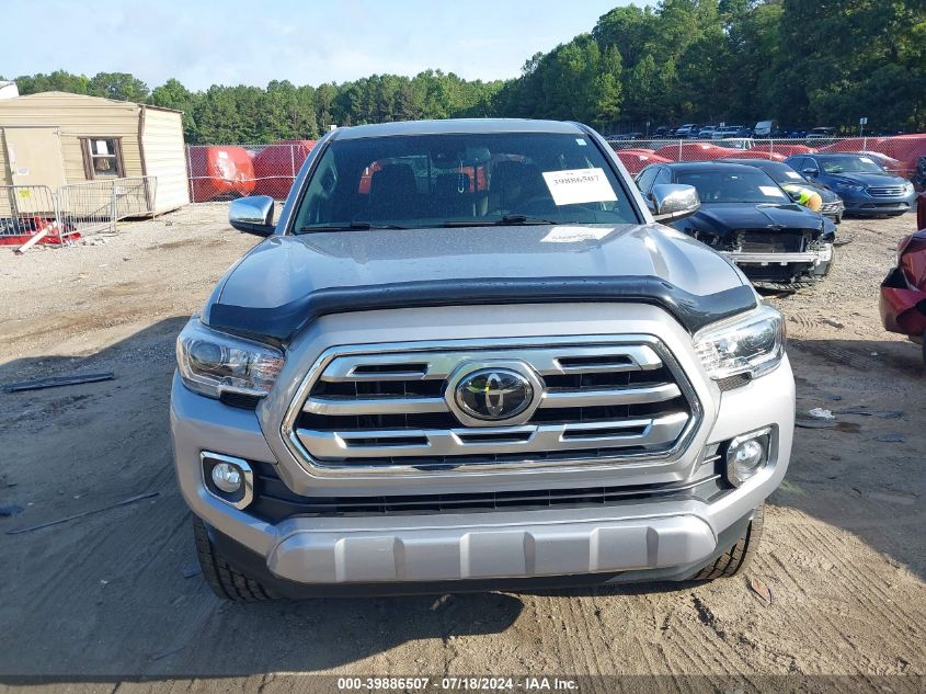 2018 Toyota Tacoma Limited VIN: 3TMGZ5AN7JM136068 Lot: 39886507