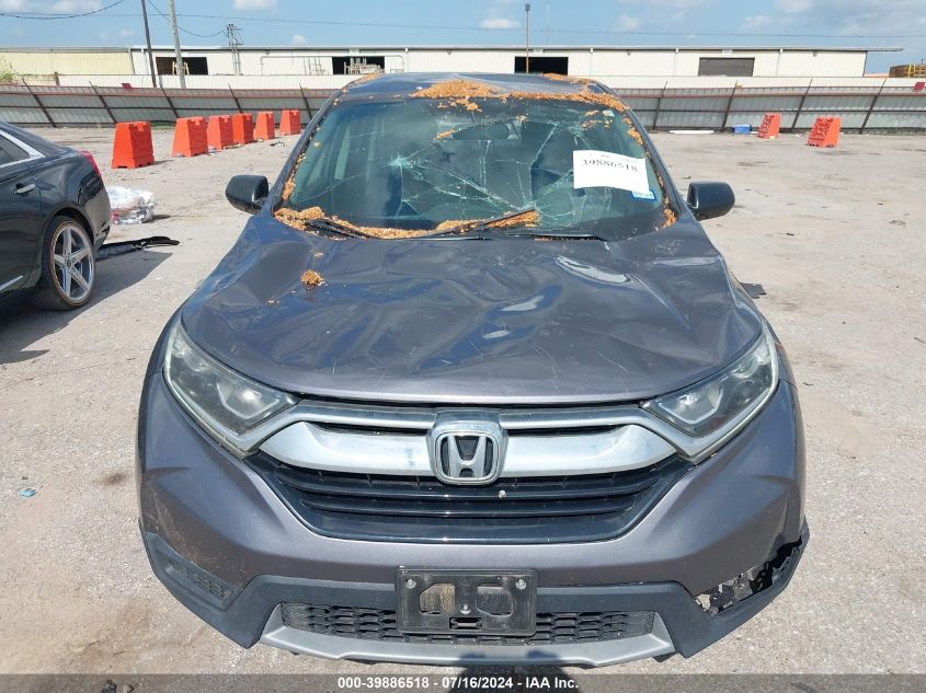 2018 Honda Cr-V Lx VIN: 2HKRW5H30JH407466 Lot: 39886518