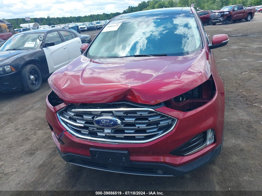 VIN 2FMPK4K92KBB15272 2019 FORD EDGE TITANIUM