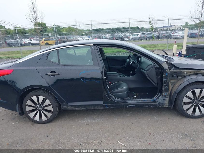 2013 Kia Optima Sx VIN: 5XXGR4A68DG108613 Lot: 39886528