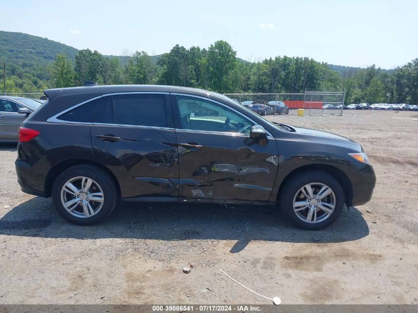 2015 Acura Rdx VIN: 5J8TB4H52FL027286 Lot: 39886541